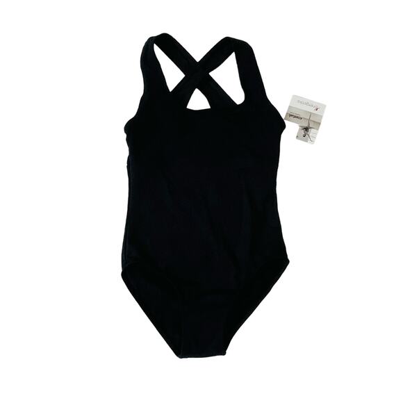 NWT Energetiks Size Ch Med (8-9Y) Samantha Leotard - Picture 1 of 6